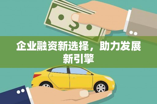 婺源企业融资新选择，助力发展新引擎