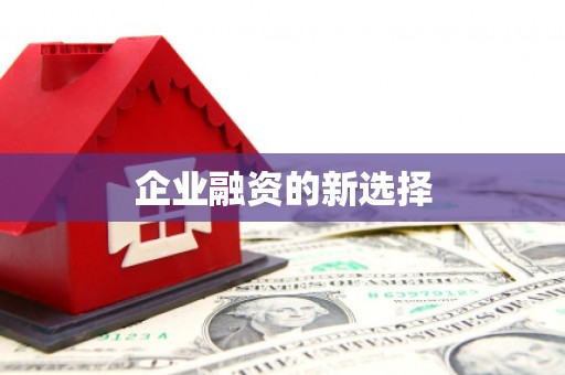 婺源企业融资的新选择