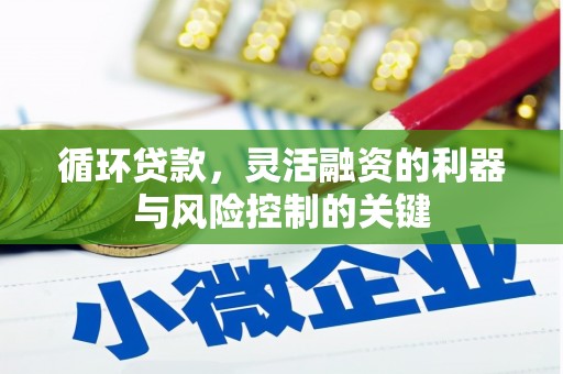 婺源循环贷款，灵活融资的利器与风险控制的关键