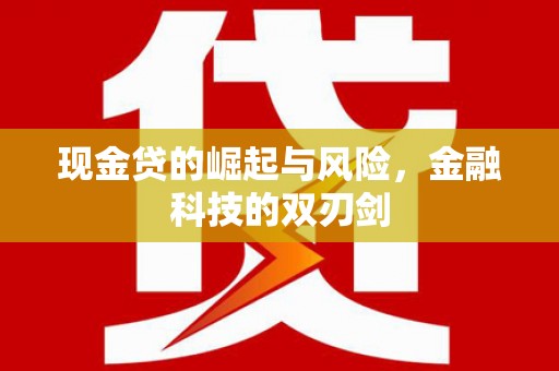 婺源现金贷的崛起与风险，金融科技的双刃剑