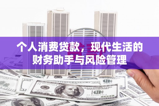 婺源个人消费贷款，现代生活的财务助手与风险管理